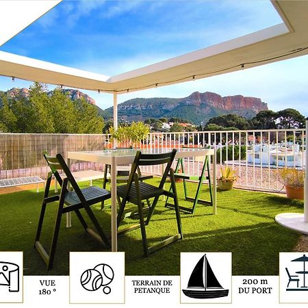 Sunset Garden - Roof Top 45 M2 Vue Mer / Cap Canaille Cassis Luaran gambar
